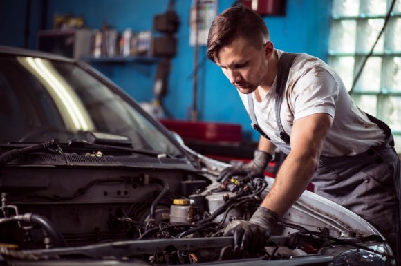 Contrôle technique véhicule diesel